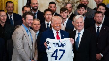 dodgers-will-again-visit-white-house-to-celebrate-world-series-championship,-official-says