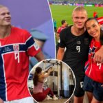 erling-haaland’s-gf-isabel-shows-off-perfect-form-in-stunning-pink-gym-outfit