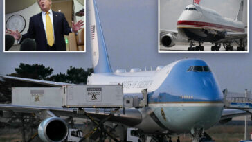 trump-ditches-extravagant-qatar-gifted-jet-to-fly-home-from-nato-summit-over-security-concerns:-report