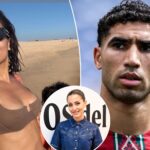 achraf-hakimi’s-ex-stuns-in-bikini-before-morocco-france-world-cup-game