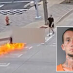 crazed-stranger-hurls molotov-cocktail-at-man-in-wheelchair,-setting-him-ablaze:-video
