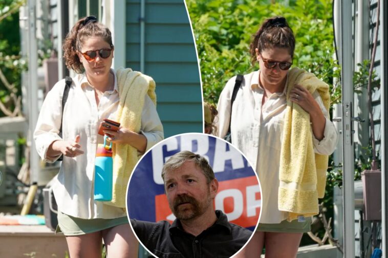 graham-platner’s-wife-takes-a-beach-trip-one-day-after-her-accused-rapist-husband-suspends-maine-senate-campaign