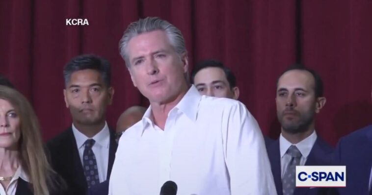 newsom-lashes-out-at-trump-when-asked-about-federal-investigation-into-wife-jennifer-newsom-(video)