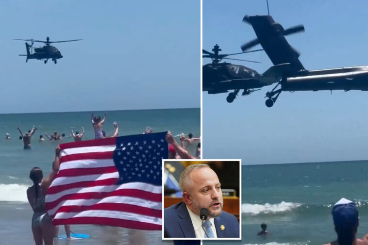 south-carolina-national-guard-suspends-apache-pilots-who-dazzled-beachgoers,-prompting-outrage:-‘should-be-celebrated,-not-sanctioned’ 