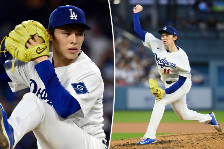 dodgers-see-progress-in-roki-sasaki’s-rollercoaster-first-half:-‘grade-and-a-half-better’