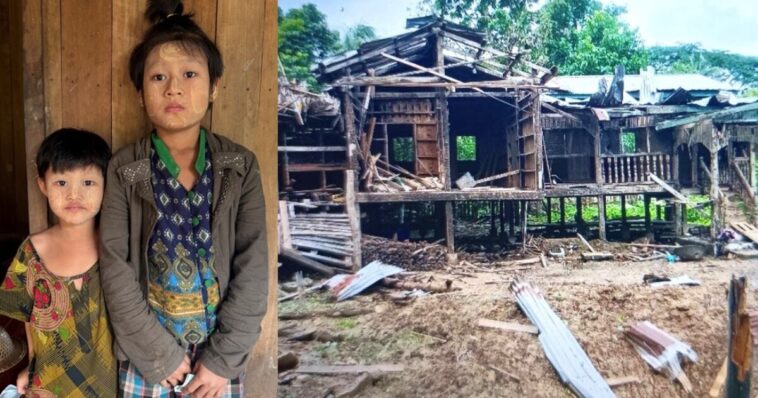 burma-junta-airstrikes-leave-orphans-and-displaced-people-with-no-relief-in-sight