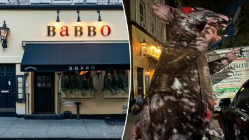 iconic-nyc-eatery-babbo-ordered-to-turn-over-video-from-when-‘scabby-the-rat’-mascot-was-knifed