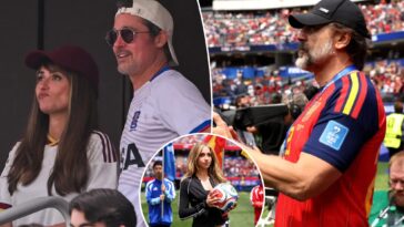 brad-pitt,-penelope-cruz,-javier-bardem-lead-star-studded-crowd-at-spain-belgium-world-cup-quarterfinal