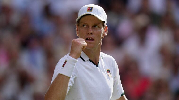 jannik-sinner-dominates-novak-djokovic-in-wimbledon-semifinal,-eyes-second-straight-title