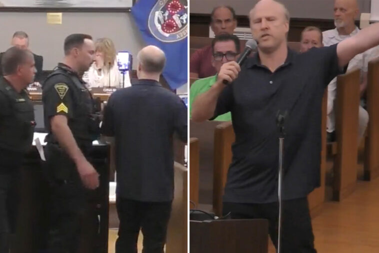 failed-nj-committee-candidate-and-town-hall-menace-strikes-again-–-belting-out-morrissey-hit-before-his-arrest-for-‘disrupting-meeting’