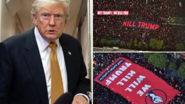 trump-warns-us-military-will-‘destroy-all-areas-of-iran’-in-the-event-he’s-assassinated-by-regime:-‘1,000-missiles-locked-and-loaded’
