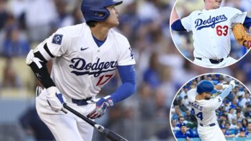 despite-knee-injury,-shohei-ohtani-hits-leadoff-home-run-in-dodgers’-loss