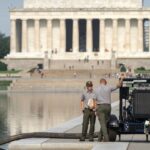 lincoln-memorial-reflecting-pool-drained-again-as-trump-administration-resumes-repairs