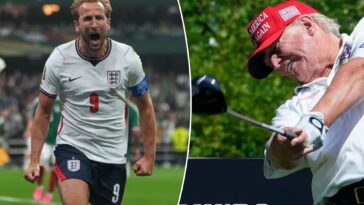 england-star-harry-kane-opens-up-on-golfing-with-president-trump:-‘pretty-surreal-experience’