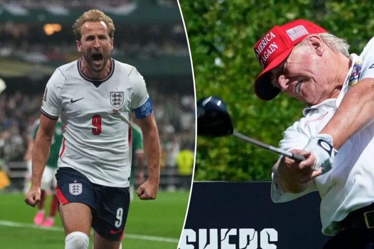 england-star-harry-kane-opens-up-on-golfing-with-president-trump:-‘pretty-surreal-experience’