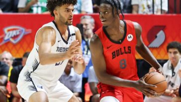 bulls-top-draft-pick-caleb-wilson-sets-unofficial-nba-summer-league-record