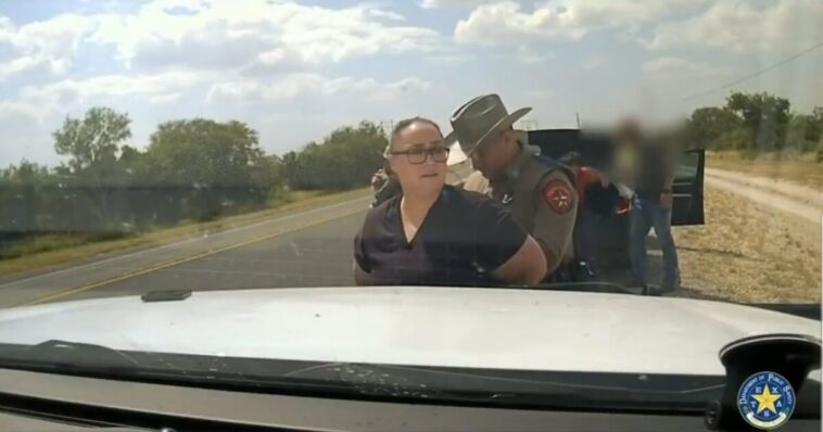 texas-dps-arrest-human-smuggler-during-traffic-stop,-find-child-in-the-back-seat,-mother-concealed-in-the-trunk-(video)