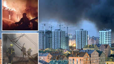 russia-ballistic-missile-and-drone-onslaught-kills-at-least-10-in-ukraine