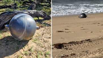 mysterious-metal-orbs-on-australian-beach-may-be-junk-that-fell-from-space:-experts