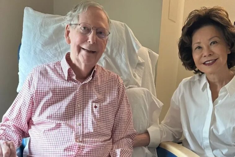 sen.-mitch-mcconnell,-84,-breaks-silence-on-mystery-ailment-with-photo-after-hospital-stay,-questions-about-health