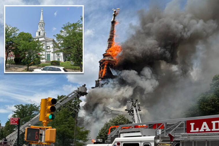 investigators-probing-possible-arson-in-blaze-that-tore-through-landmarked,-173-year-old-nyc-church