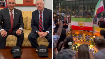 iranians-in-london-hold-candlelight-vigil-for-lindsey-graham-outside-us-embassy