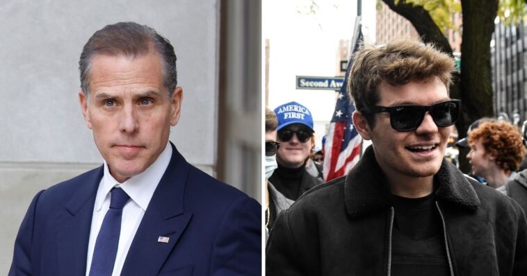 report:-hunter-biden-and-nick-fuentes-meet-for-interview-in-seedy-philly-hotel-room,-almost-ends-in-fisticuffs