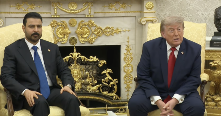 watch-live:-trump-meets-with-iraqi-prime-minister-amid-escalations-in-iran-war