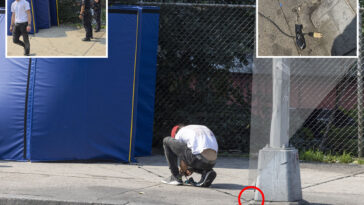 vagrants-wire-nyc’s-growing-intrepid-museum-homeless-camp-with-electricity,-forcing-cops-to-step-in