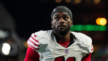 49ers’-brandon-aiyuk-appears-to-kick-dog-in-instagram-video