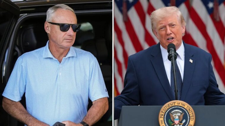 mlb-commissioner-says-trump-‘interested’-in-mlb-cba-negotiations-but-‘will-pass’-on-potential-help