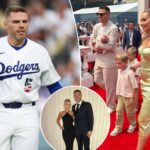 freddie-freeman’s-wife-chelsea-wows-in-green-dress-at-all-star-red-carpet