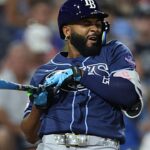 mlb-all-star-game-scare-as-rays-slugger-junior-caminero-exits-after-taking-98-mph-fastball-to-hand