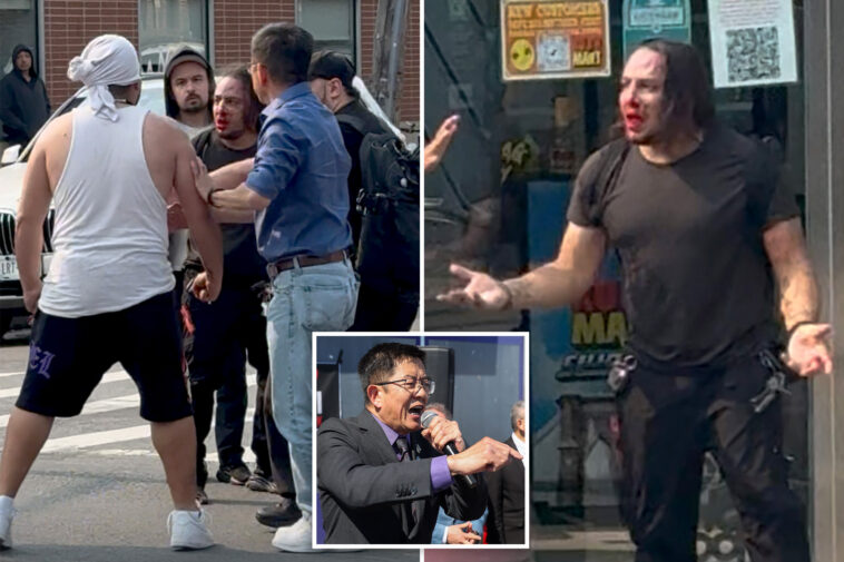 state-senator-fearlessly-breaks-up-bloody-nyc-street-fight:-video