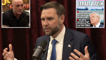 jd-vance-tells-joe-rogan-israel-wants-to-keep-iran-war-going-‘indefinitely,’-trump-admin-‘screwed-up’-on-epstein-files