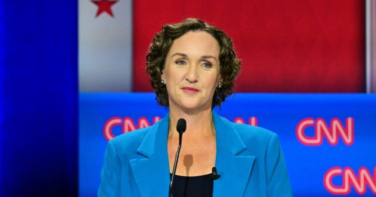 bon-voyage:-alleged-spousal-abuser-dem-katie-porter-announces-she’s-done-with-politics-after-california-gubernatorial-disaster