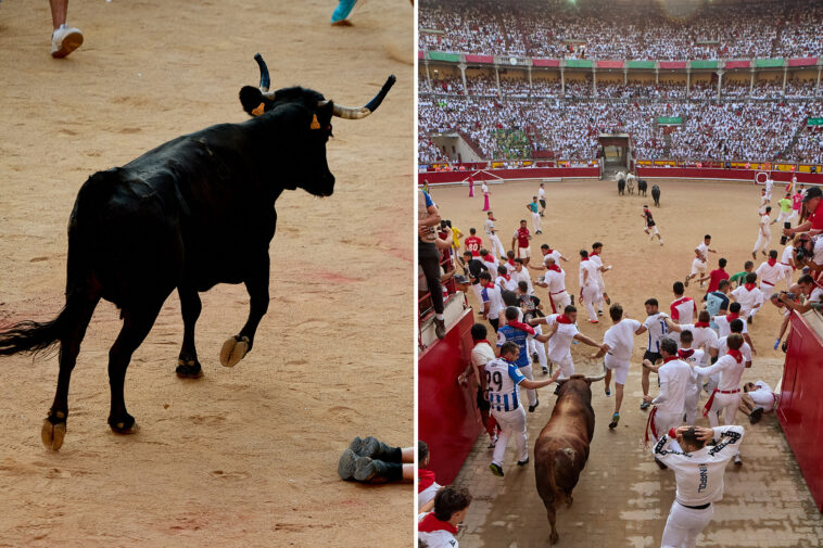 shocking-moment-man-breaks-one-of-spain’s-most-‘controversial’-traditions