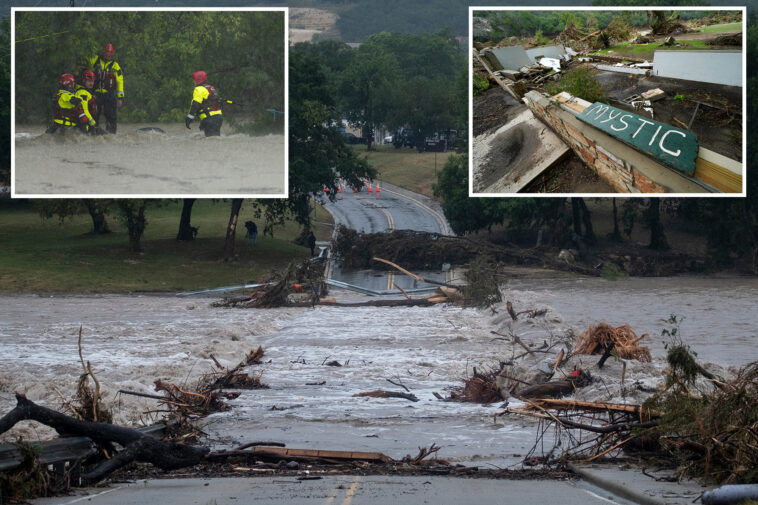 deadly-texas-flood-sweeps-away-deer-in-heartbreaking-video-—-as-emergency-warnings-issued-in-city-where-camp-mystic-tragedy-struck