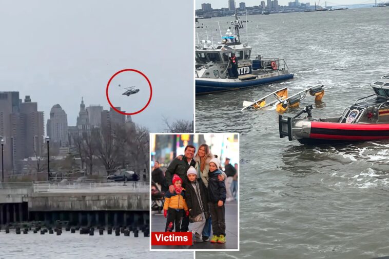 nyc-helicopter-crash-that-killed-6,-including-vacationing-family,-showed-signs-of-bird-strikes,-ntsb-says