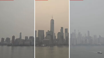 incredible-timelapse-captures-hazy-glow-of-nyc-skyline-as-canadian-wildfire-smoke-pours-south