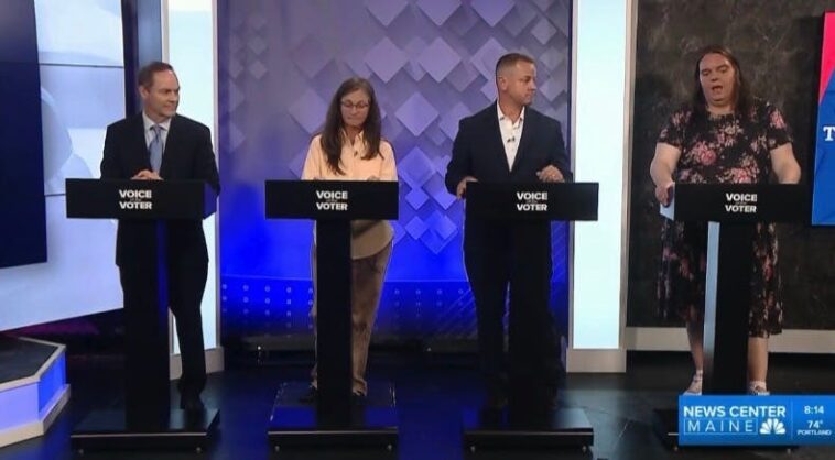eight-dems,-including-a-logger-and-transgender-songwriter,-face-off-in-maine-senate-debate