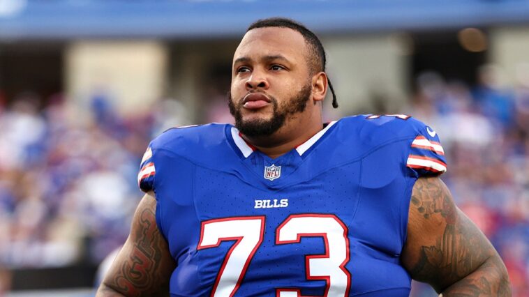 bills-star-dion-dawkins-explains-why-josh-allen-‘absolutely-sucks’-to-play-with-–-in-a-good-way