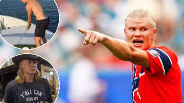 erling-haaland-goes-full-america-as-he-listens-to-ella-langley-while-crushing-golf-balls-off-boat