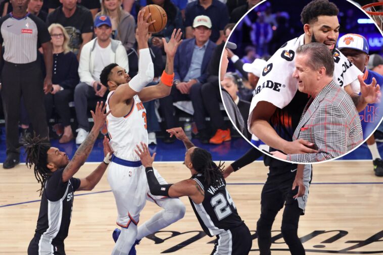 one-john-calipari-tip-changed-everything-for-karl-anthony-towns-and-sent-the-knicks-on-an-nba-playoff-roll