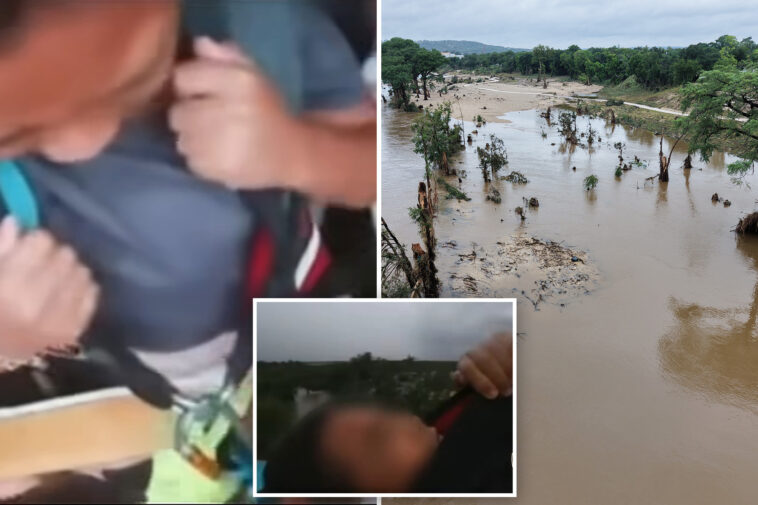 harrowing-footage-shows-rescue-crew-airlift-young-girl,-family,-dogs-as-deadly-texas-flooding-kills-at-least-two