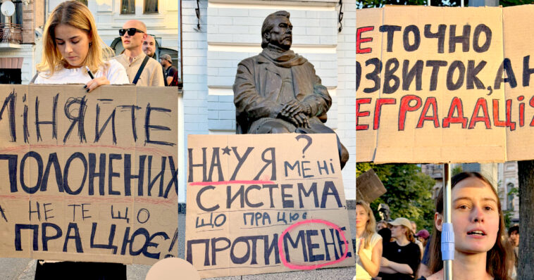 second-day-of-protests-in-kiev-after-zelensky-dismisses-defense-minister-fedorov-–-demonstrators-demand-firing-of-top-general-syrsky-(videos)