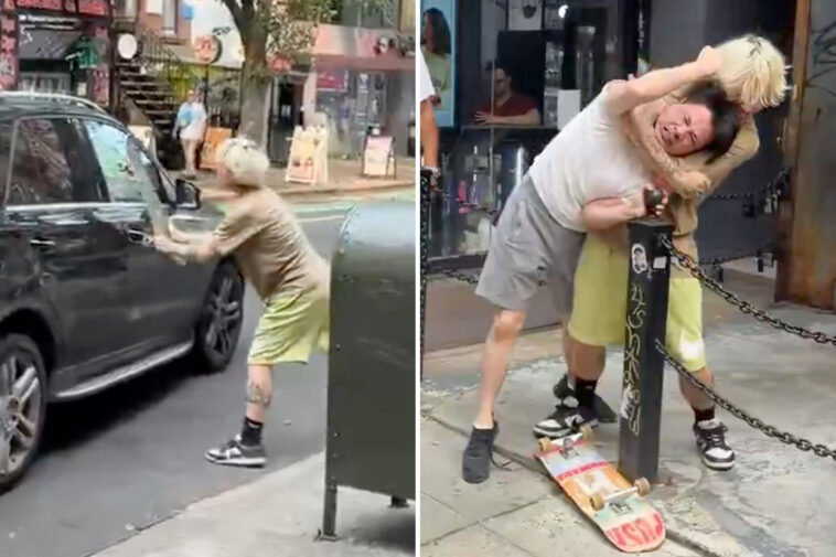 cops-hunt-for-skateboard-wielding-twerp-in-viral-nyc-street-fight-who-put-motorist-in-chokehold