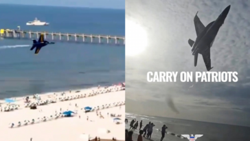update:-“that’s-the-sound-of-freedom!”-–-blue-angels-pilots-who-performed-epic-low-flyover-at-pensacola-beach-cleared-after-investigation,-navy-sec-says-(video)