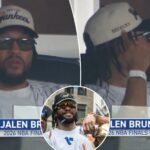 jalen-brunson-takes-in-yankees-game-—-and-makes-knicks-nba-championship-reminder