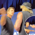 tom-brady-slaps-‘dork’-logan-paul-as-karl-anthony-towns-intervenes-during-wild-fanatics-fest-moment